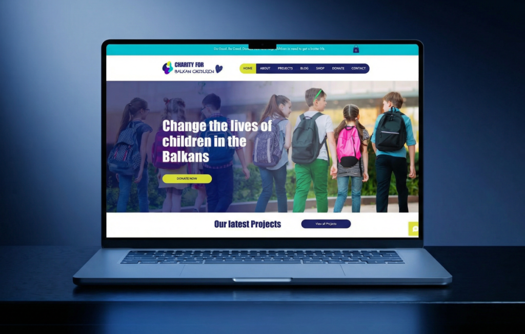Cubes Projects | Balkan Children Foundation Cover