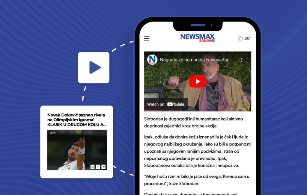 Cubes Projects | Newsmax Balkans Cover