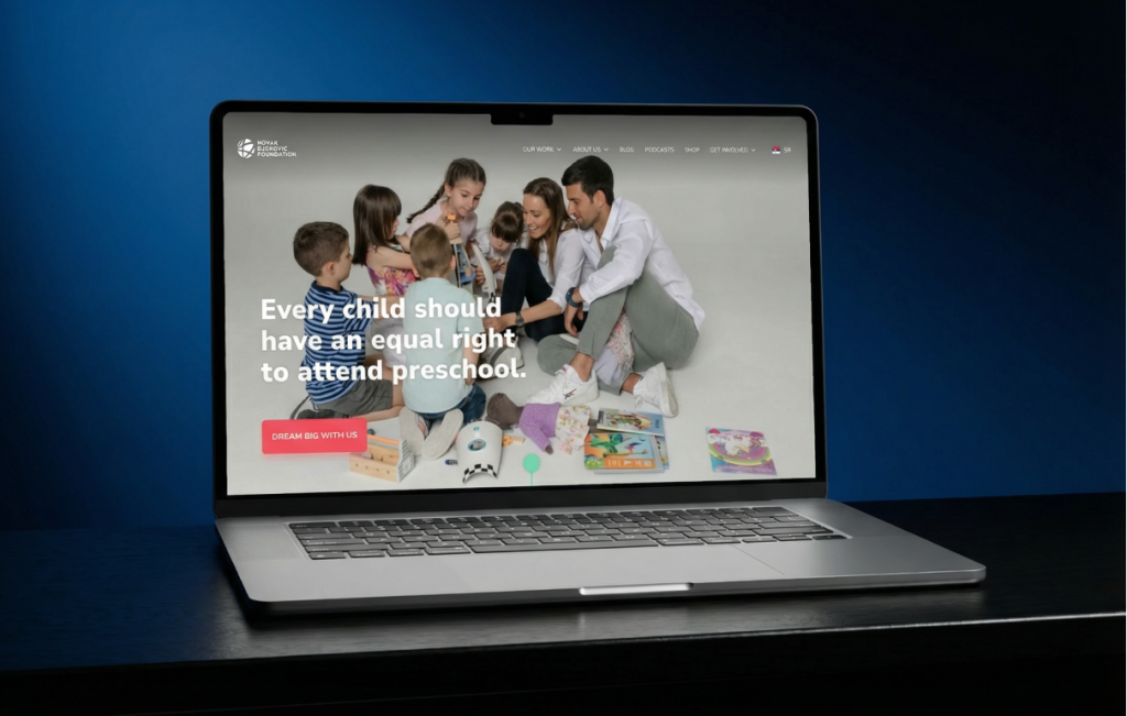 Cubes Projects | Novak Djokovic Foundation Cover