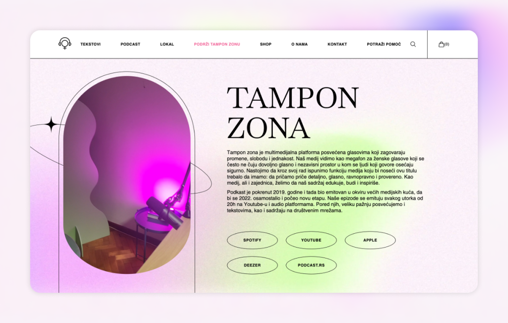 Cubes Projects | Tampon Zona Cover